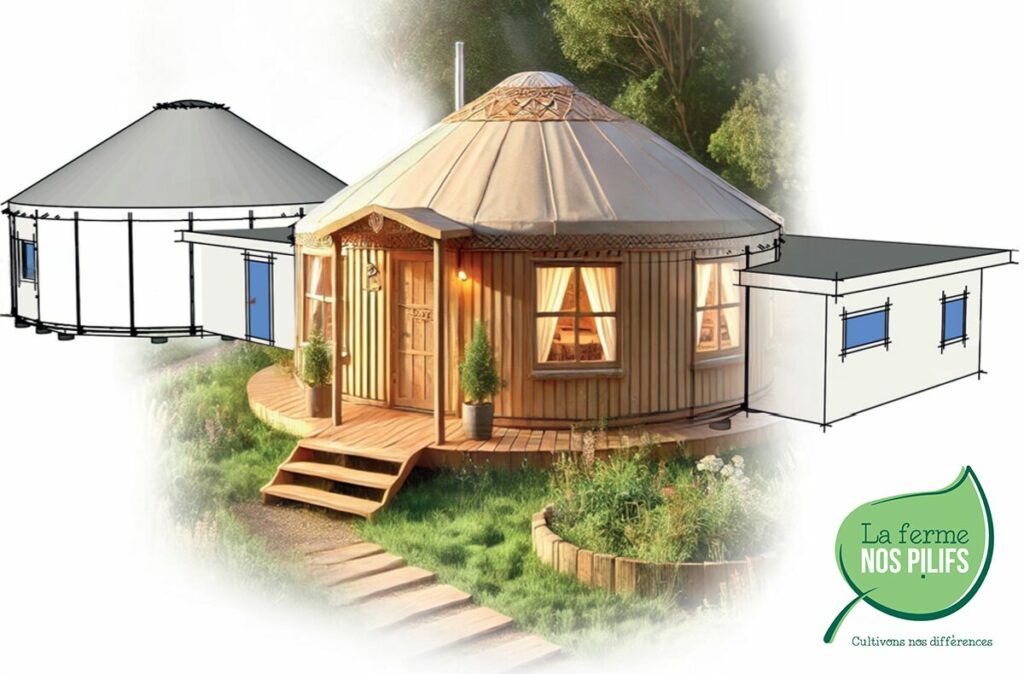 Ferme Nos Pilifs Yourtes ferme animations