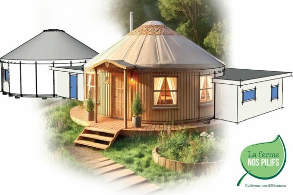 Ferme Nos Pilifs Yourtes ferme animations
